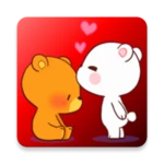 perfect love stickers android application logo